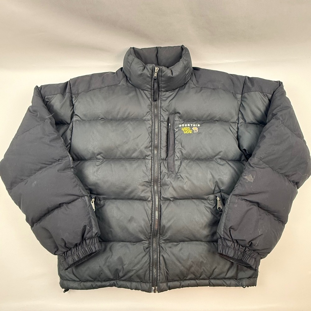 Mountain Hardwear Sub Zero Down Puffer Jacket Black Mens M Ripstop Outerwear